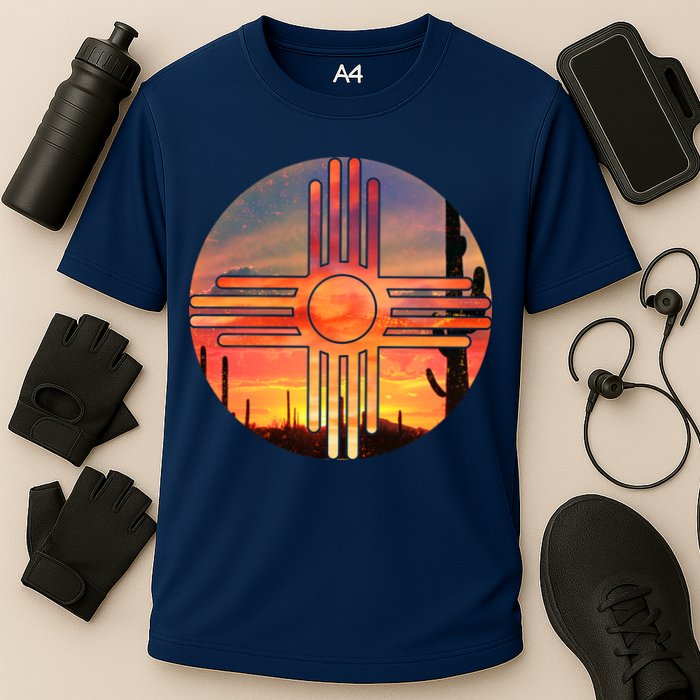 New Mexico Desert Sunset Performance Shirt
