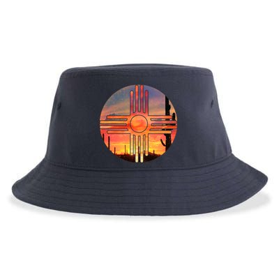 New Mexico Desert Sunset Sustainable Bucket Hat