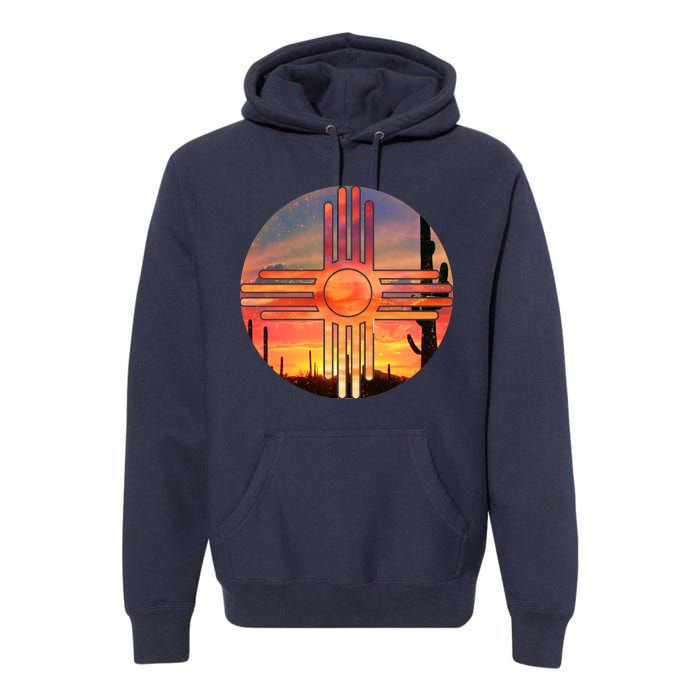 New Mexico Desert Sunset Premium Hoodie