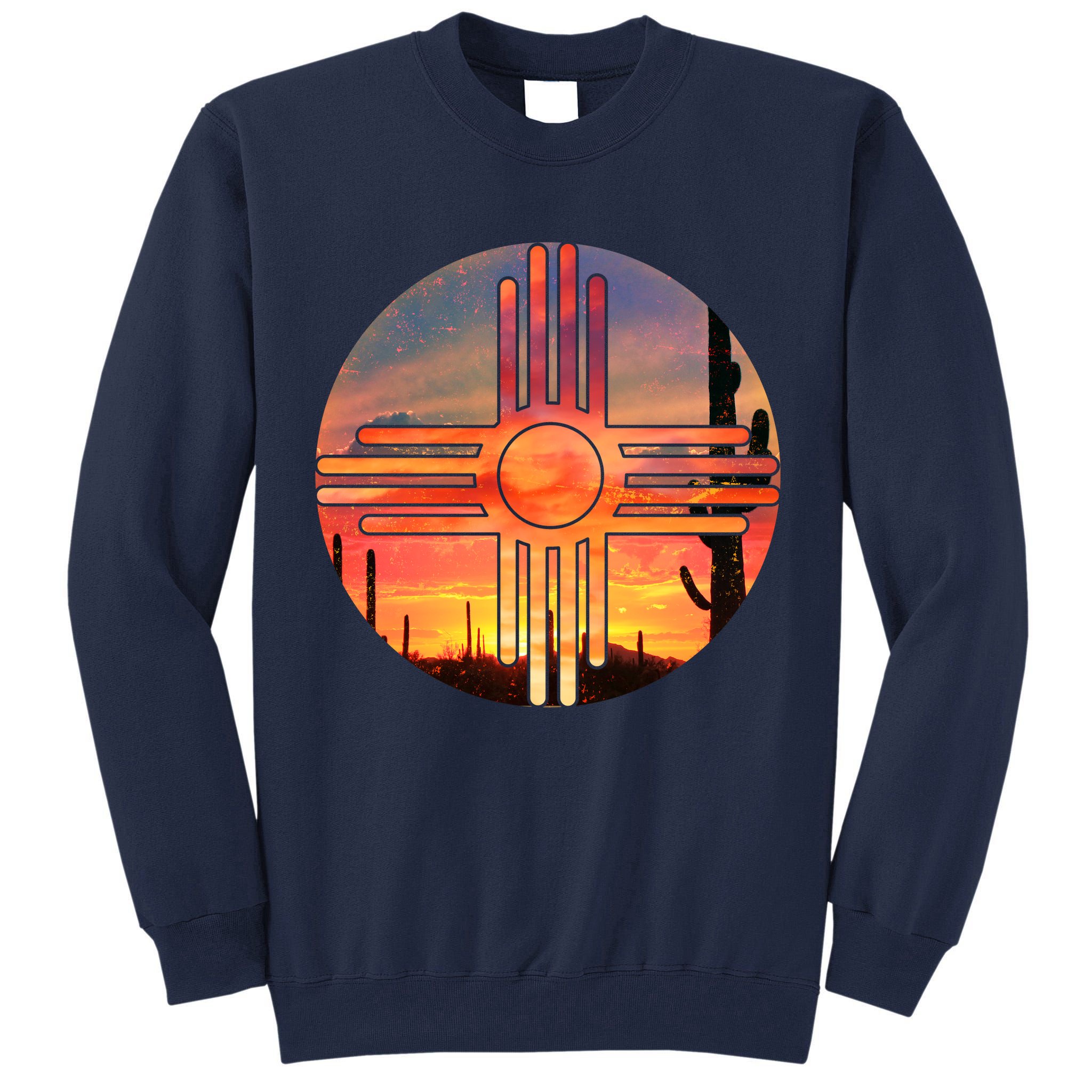 New Mexico Desert Sunset Tall Sweatshirt