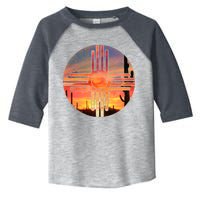 New Mexico Desert Sunset Toddler Fine Jersey T-Shirt