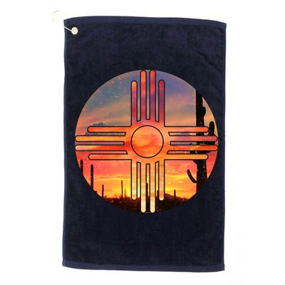 New Mexico Desert Sunset Golf Towel