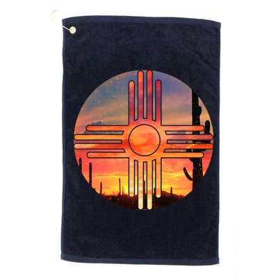 New Mexico Desert Sunset Platinum Collection Golf Towel