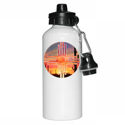 New Mexico Desert Sunset Aluminum Water Bottle