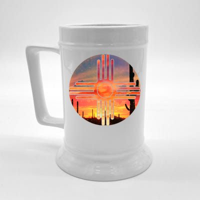 New Mexico Desert Sunset Beer Stein