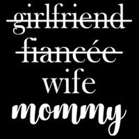 New Mommy Girlfriend Wife Fiancee  Backpack