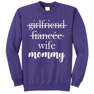 New Mommy Girlfriend Wife Fiancee  Sweatshirt