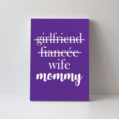 New Mommy Girlfriend Wife Fiancee  Canvas