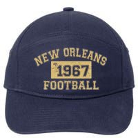 New Orleans Football Establish 1967 7-Panel Snapback Hat