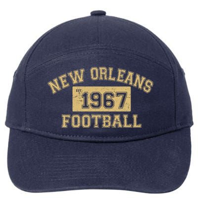 New Orleans Football Establish 1967 7-Panel Snapback Hat