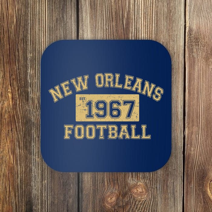 New Orleans Football Establish 1967 Coaster