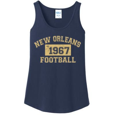 New Orleans Football Establish 1967 Ladies Essential Tank