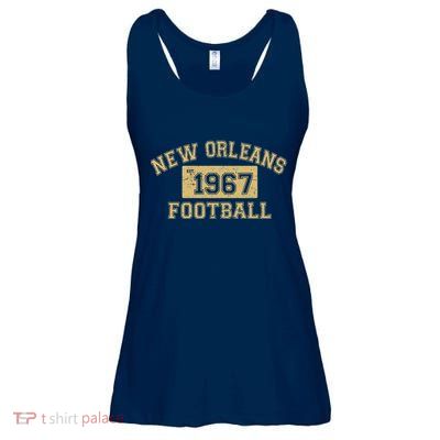 New Orleans Football Establish 1967 Ladies Essential Flowy Tank
