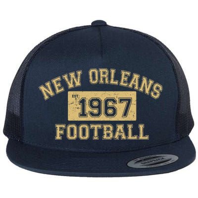 New Orleans Football Establish 1967 Flat Bill Trucker Hat