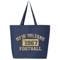 New Orleans Football Establish 1967 25L Jumbo Tote