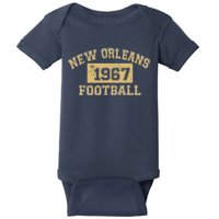 New Orleans Football Establish 1967 Baby Bodysuit