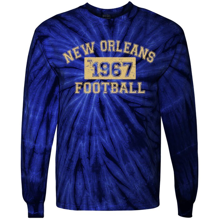 New Orleans Football Establish 1967 Tie-Dye Long Sleeve Shirt