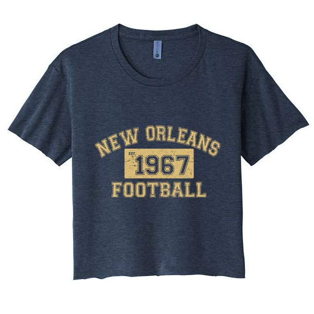 New Orleans Football Establish 1967 Crop Top