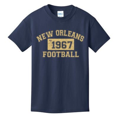 New Orleans Football Establish 1967 Kids T-Shirt