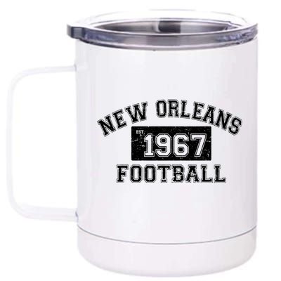 New Orleans Football Establish 1967 12 oz Stainless Steel Tumbler Cup