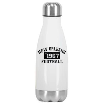 New Orleans Football Establish 1967 Stainless Steel Insulated Water Bottle