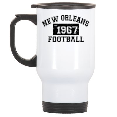 New Orleans Football Establish 1967 Stainless Steel Travel Mug