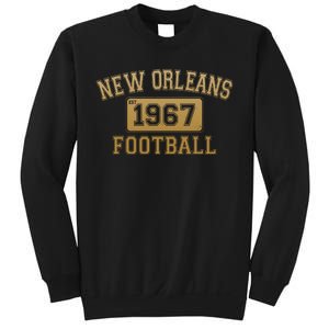 New Orleans LA Football Est 1967 Classic Logo Sweatshirt