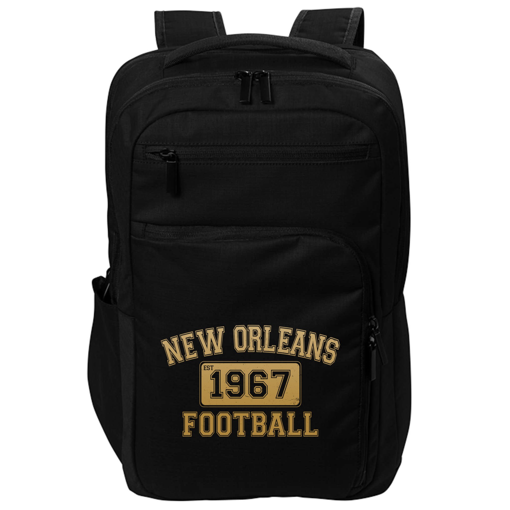 New Orleans LA Football Est 1967 Classic Logo Impact Tech Backpack