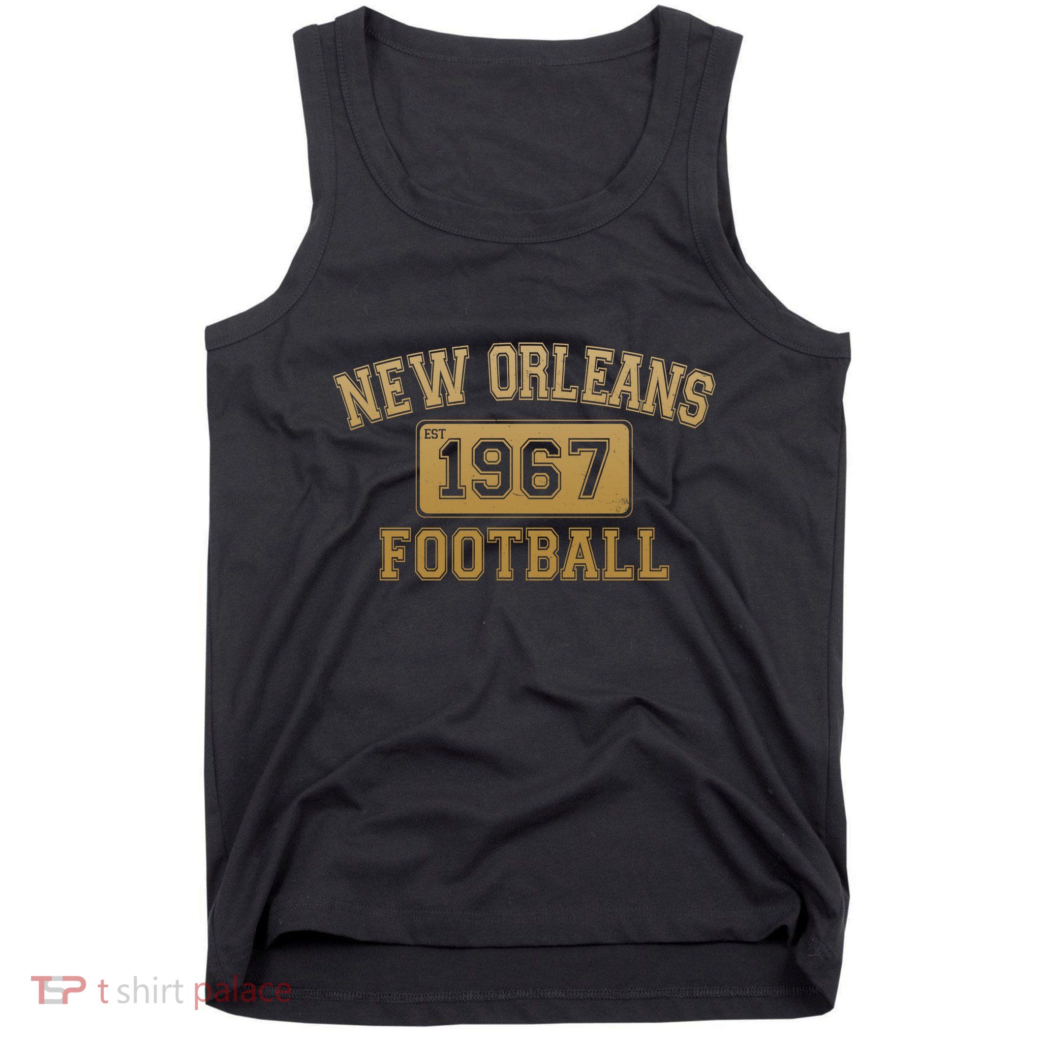 New Orleans LA Football Est 1967 Classic Logo Tank Top