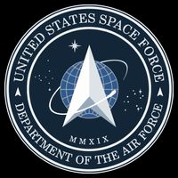 New United States Space Force Logo 2020 Impact Tech Backpack