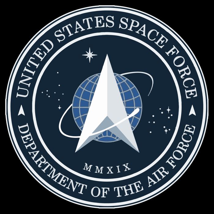New United States Space Force Logo 2020 Impact Tech Backpack