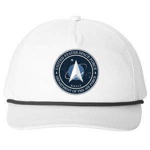 New United States Space Force Logo 2020 Snapback Five-Panel Rope Hat