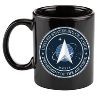 New United States Space Force Logo 2020 11oz C Handle Ceramic Mug