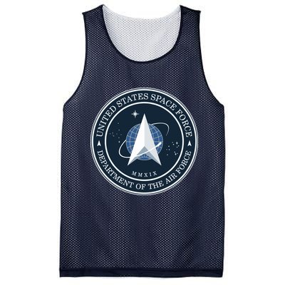 New United States Space Force Logo 2020 Mesh Reversible Basketball Jersey Tank