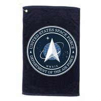 New United States Space Force Logo 2020 Platinum Collection Golf Towel