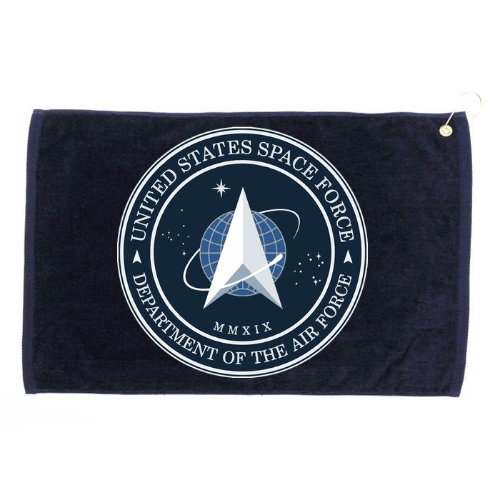 New United States Space Force Logo 2020 Grommeted Golf Towel