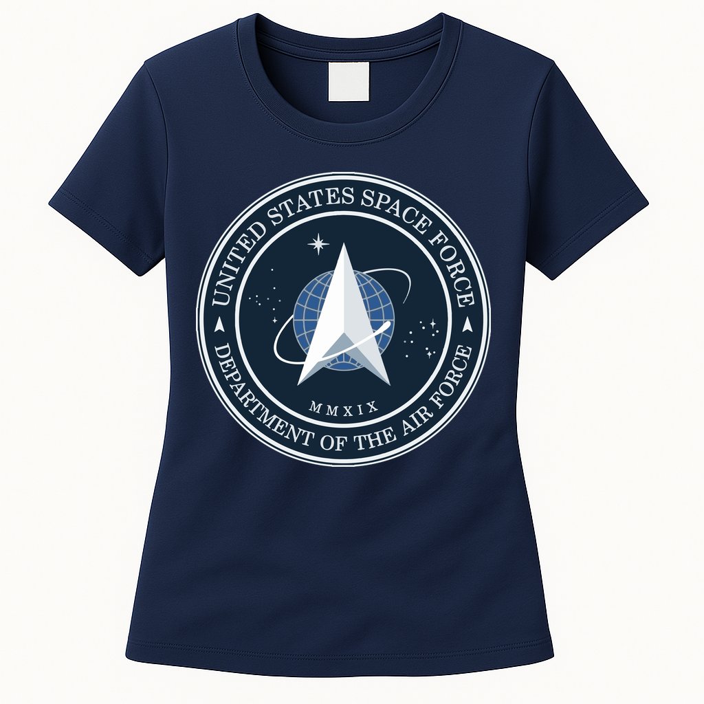New United States Space Force Logo 2020 Womens T-Shirt