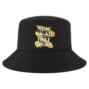 New Year Same Hot Mess Cool Comfort Performance Bucket Hat