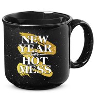 New Year Same Hot Mess 15oz Campfire Ceramic Mug