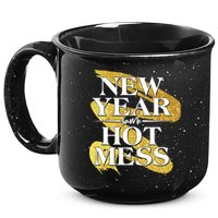 New Year Same Hot Mess 15oz Campfire Ceramic Mug