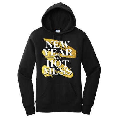 New Year Same Hot Mess Women's Pullover Hoodie