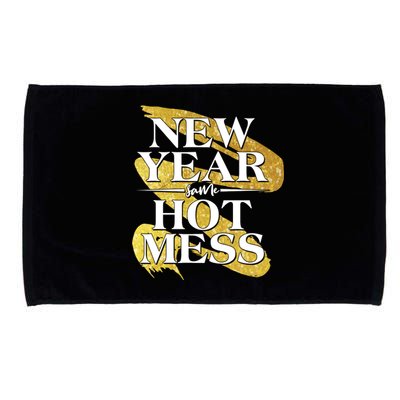 New Year Same Hot Mess Microfiber Hand Towel