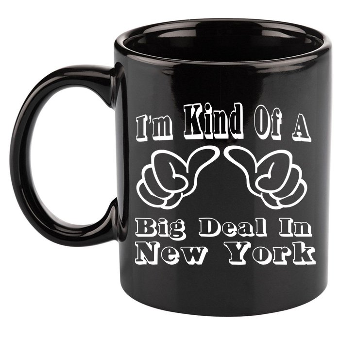 New York Big Deal 11oz C Handle Ceramic Mug
