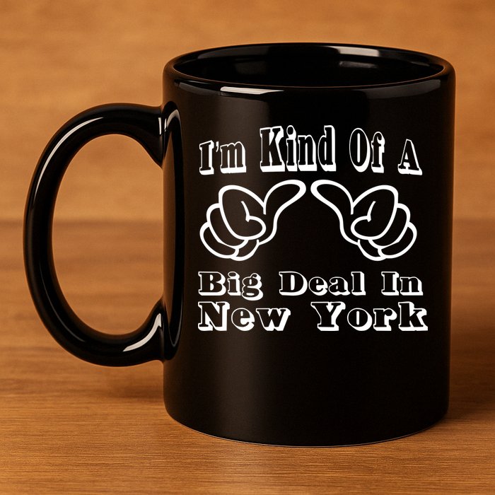 New York Big Deal 11oz C Handle Ceramic Mug