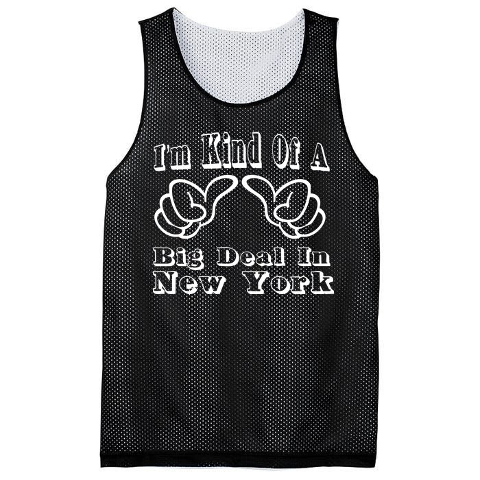 New York Big Deal Mesh Reversible Basketball Jersey Tank