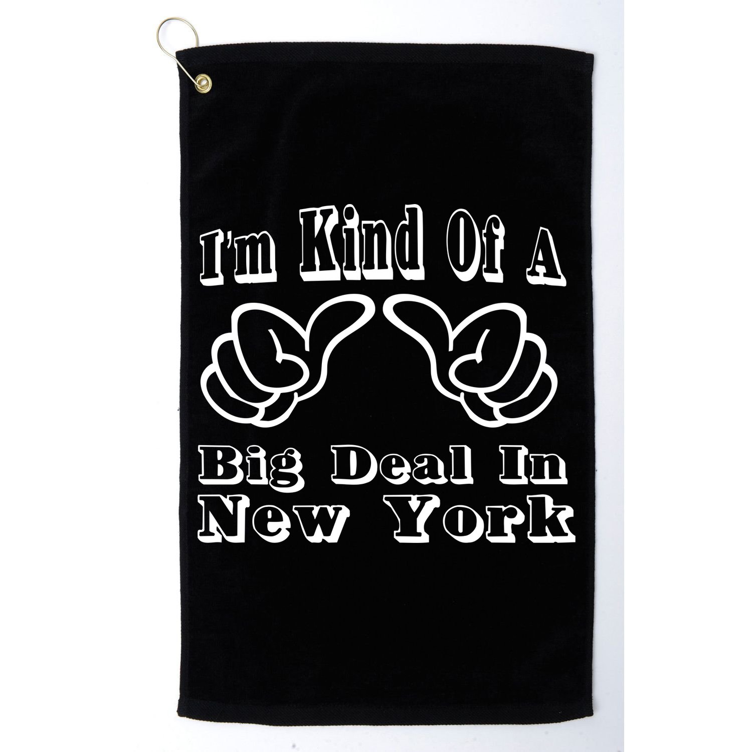 New York Big Deal Golf Towel