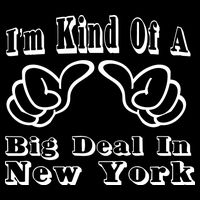 New York Big Deal Zip Tote Bag