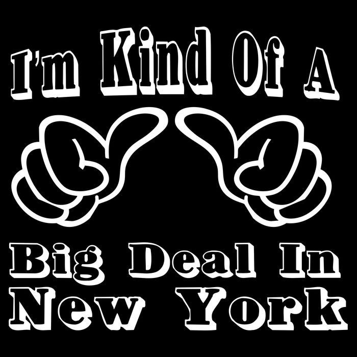 New York Big Deal Zip Tote Bag