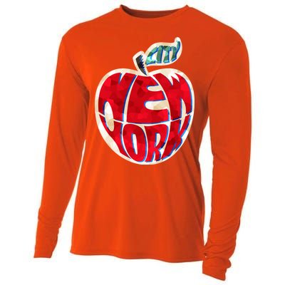 New York City Big Apple Cooling Performance Long Sleeve Crew