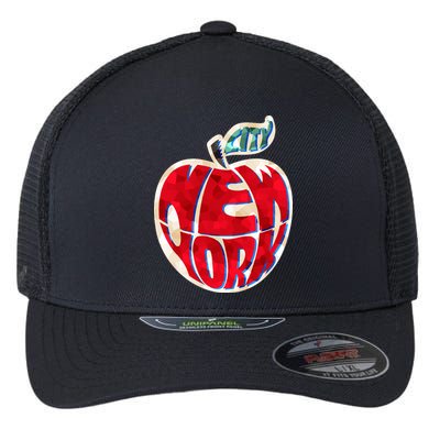 New York City Big Apple Flexfit Unipanel Trucker Cap